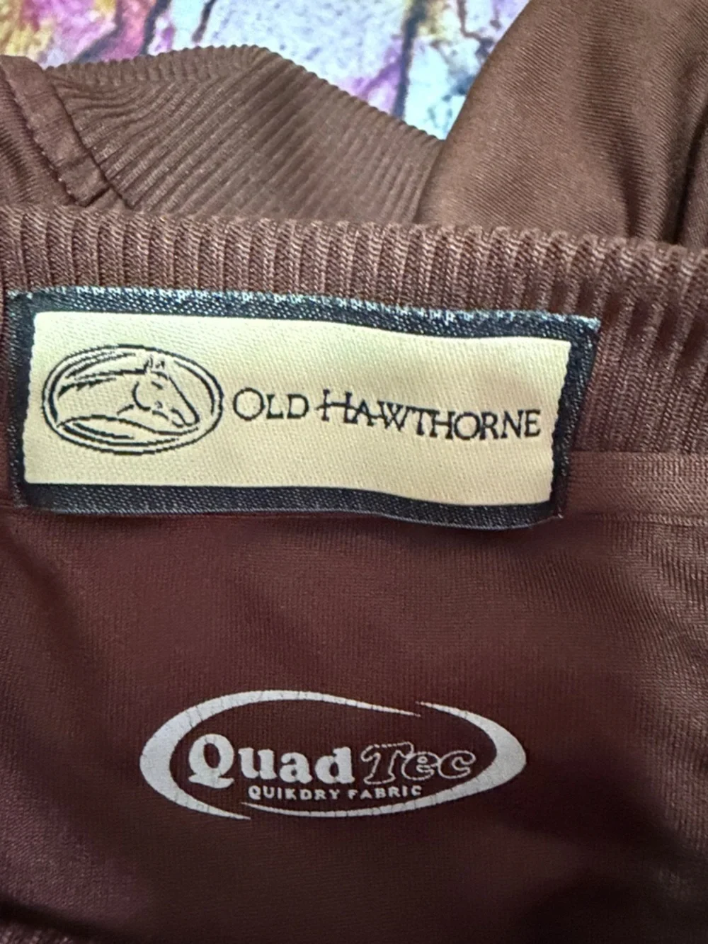Men's Brown Crewneck Sweater - Classic Casual Pullover XL Old Hawthorne